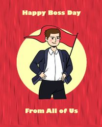 From All Of Us online Boss Day Card | Virtual Boss Day Ecard