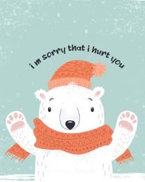 I Hurt You online Sorry Card | Virtual Sorry Ecard