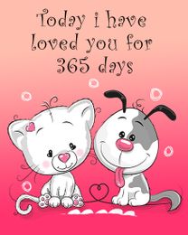 My Love online Anniversary Card | Virtual Anniversary Ecard