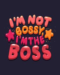 The Mentor online Boss Day Card | Virtual Boss Day Ecard