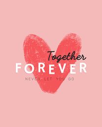 Together Forever virtual Anniversary eCard greeting