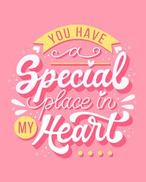 Special Place online Anniversary Card | Virtual Anniversary Ecard