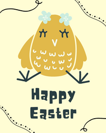 Egg Bunny online Easter Card | Virtual Easter Ecard