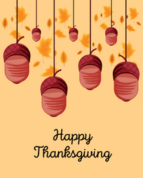 Special Treat virtual Thanks Giving eCard greeting