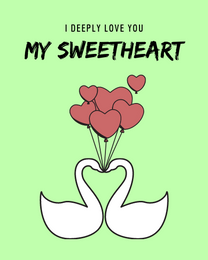 My Sweetheart online Love Card | Virtual Love Ecard