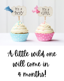 Little Wild online Baby Shower Card