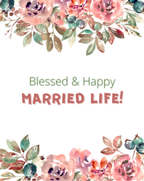 Sweet Life online Wedding Card | Virtual Wedding Ecard