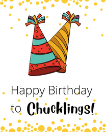 Chucklings online Kids Birthday Card