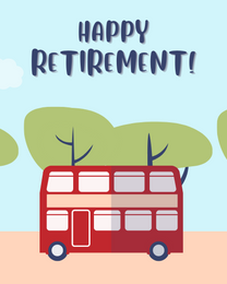 Great Journey online Retirement Card | Virtual Retirement Ecard