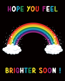 Feel Brighter virtual Get Well Soon  eCard greeting