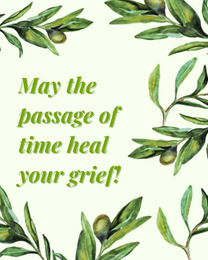 Passage Of Time online Sympathy Card | Virtual Sympathy Ecard