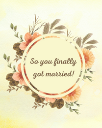 Got Together online Wedding Card | Virtual Wedding Ecard
