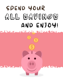 All Savings online Retirement Card | Virtual Retirement Ecard