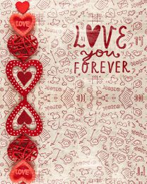 Together Forever online Love Card | Virtual Love Ecard