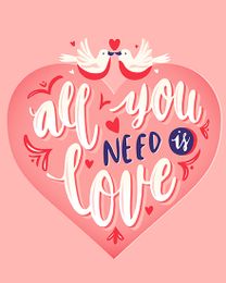  Need You online Love Card | Virtual Love Ecard