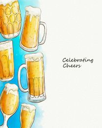 Celebrating You online Cheers Card