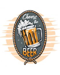 Big Beer online Cheers Card