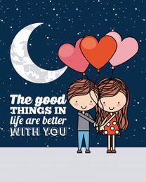 With You online Love Card | Virtual Love Ecard