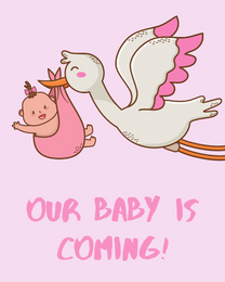 Hope Coming online Baby Shower Card | Virtual Baby Shower Ecard