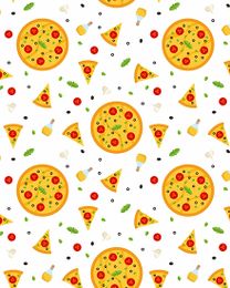 Pizza Love online Group Party Card