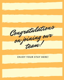 Joining Our Team online Welcome To The Team Card | Virtual Welcome To The Team Ecard