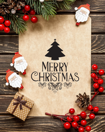 Tiny Gift online Christmas Card | Virtual Christmas Ecard