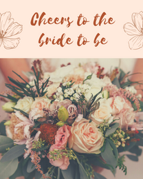 Bride To Be online Wedding Card | Virtual Wedding Ecard
