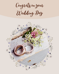 Congrats virtual Wedding eCard greeting