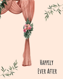 Happily online Wedding Card | Virtual Wedding Ecard