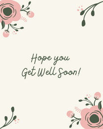 Recover Fast virtual Get Well Soon  eCard greeting