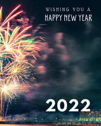 Fire Crackers virtual New Year eCard greeting