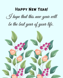 This Time virtual New Year eCard greeting