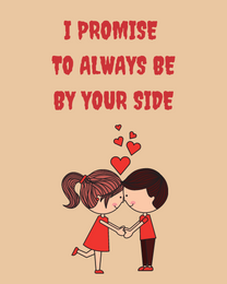 Your Side online Valentine Card | Virtual Valentine Ecard