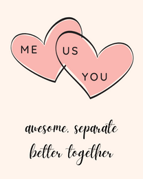 Better Together online Love Card | Virtual Love Ecard