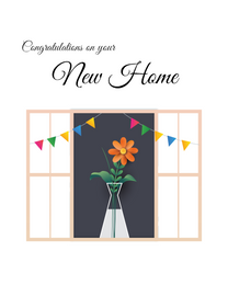 Window online New House Card | Virtual New House Ecard