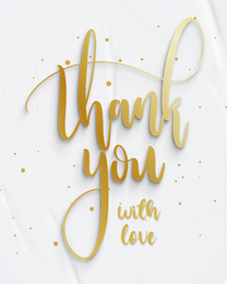 With Love online Thank You Card | Virtual Thank You Ecard