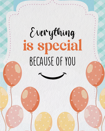 Special One virtual Love eCard greeting