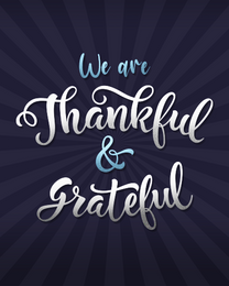 Grateful online Thank You Card | Virtual Thank You Ecard