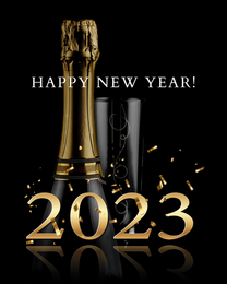 Gold Patti online New Year Card