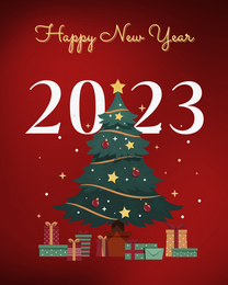 Gifts online New Year Card | Virtual New Year Ecard