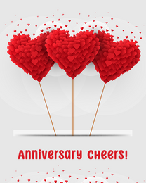 Cheers online Anniversary Card | Virtual Anniversary Ecard
