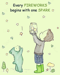 One Spark online Cheers Card