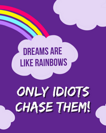 Rainbow online Motivation & Inspiration Card | Virtual Motivation & Inspiration Ecard