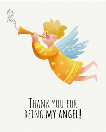 My Angle online Thank You Card | Virtual Thank You Ecard