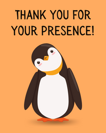 Presence online Business Thank You Card | Virtual Business Thank You Ecard