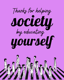 Yourself online Graduation Thank You Card | Virtual Graduation Thank You Ecard