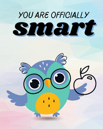 Smart virtual Graduation Thank You eCard greeting