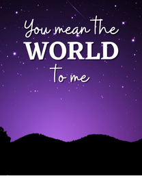 My World online Valentine Card | Virtual Valentine Ecard