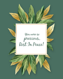 Rest In Peace online Sympathy Card | Virtual Sympathy Ecard