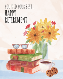 Your Best virtual Retirement eCard greeting